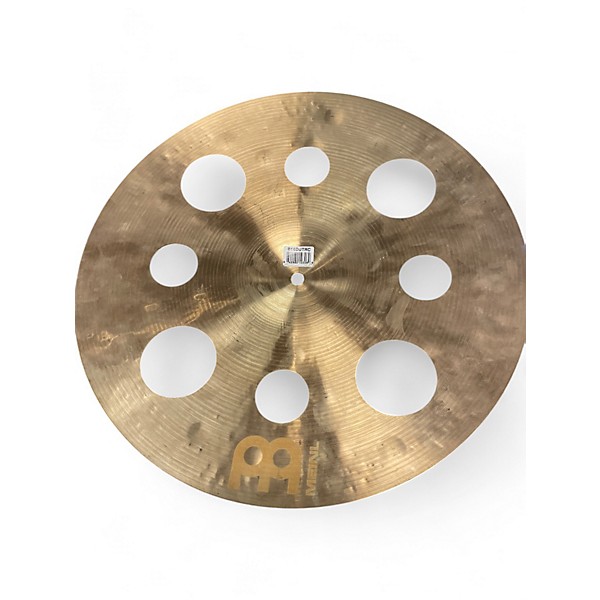 Used MEINL 16in BYZANCE DUAL TRASH CAN Cymbal