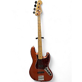 Used Fender Player Plus Active Jazz Bass AGED CANDY APPLE RED Electric Bass Guitar