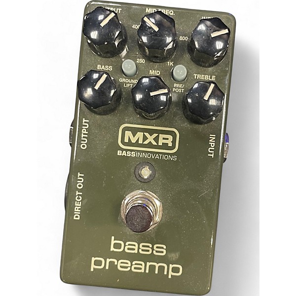 Used MXR M81 Bass Preamp Bass Effect Pedal