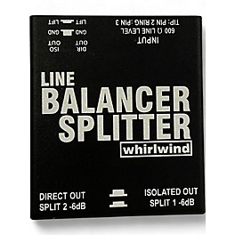 Used Whirlwind Line Balance Splitter Audio Converter