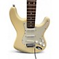 Used SX vintage series statocaster Antique White Solid Body Electric Guitar