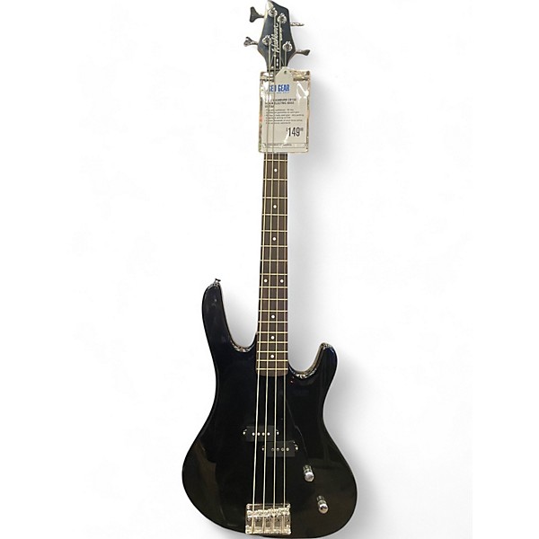 Used Washburn CB150 Black Electric Bass Guitar