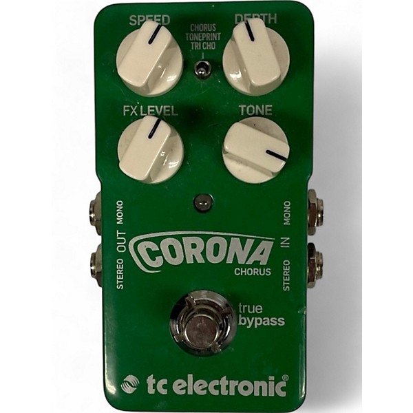 Used TC Electronic Corona Chorus Effect Pedal