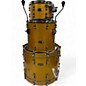 Used Pearl 3 Piece Reference Pure Series Antique Gold Drum Kit thumbnail