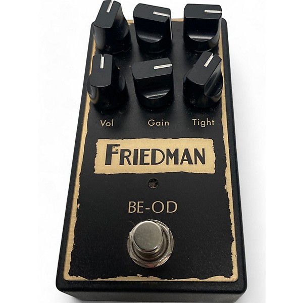 Used Friedman BE-OD Effect Pedal