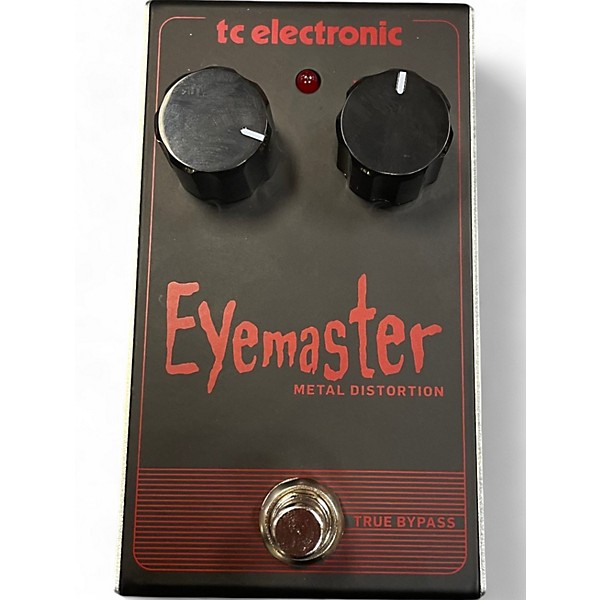 Used TC Electronic Eyemaster Metal Distortion Effect Pedal