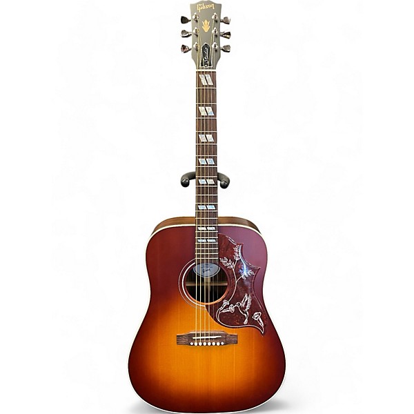 Used Gibson Hummingbird Studio ROSEWOOD AUTUMN BURST Acoustic Electric Guitar