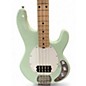 Used Sterling by Music Man Stingray Sub Series Seafoam Green Electric Bass Guitar