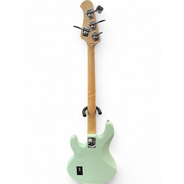 Used Sterling by Music Man Stingray Sub Series Seafoam Green Electric Bass Guitar