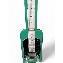 Used Airline LAP STEEL Seafoam Green Lap Steel