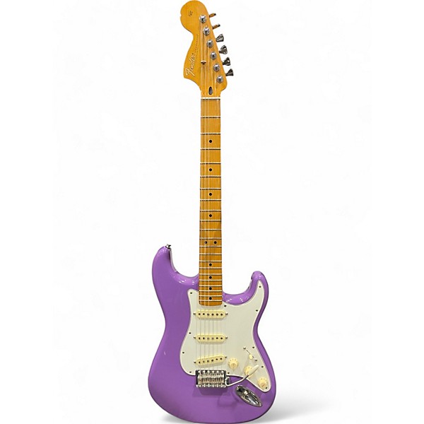 Used Fender Jimi Hendrix Stratocaster Violet Solid Body Electric Guitar