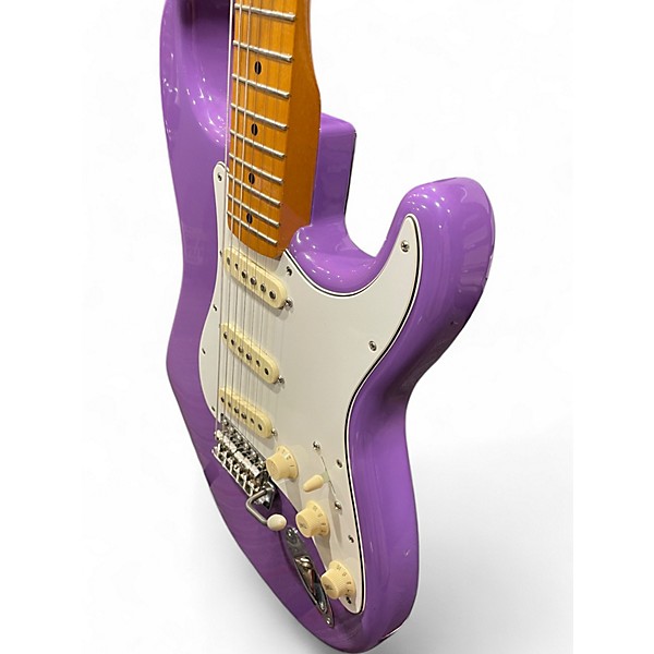 Used Fender Jimi Hendrix Stratocaster Violet Solid Body Electric Guitar