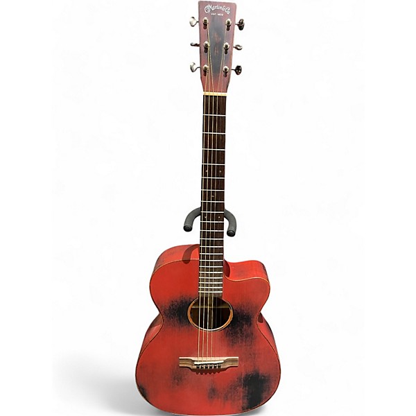 Used Martin GPC15ME WORN RED Acoustic Electric Guitar