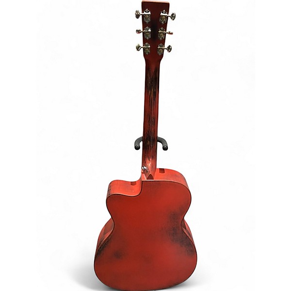 Used Martin GPC15ME WORN RED Acoustic Electric Guitar