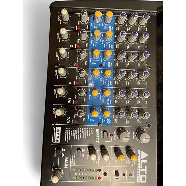 Used Alto ZMX122FX 8-Channel Unpowered Mixer