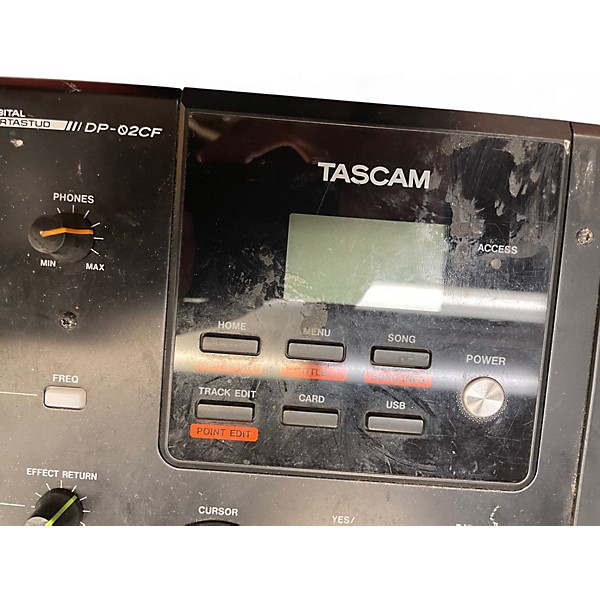 Used TASCAM DP02CF MultiTrack Recorder