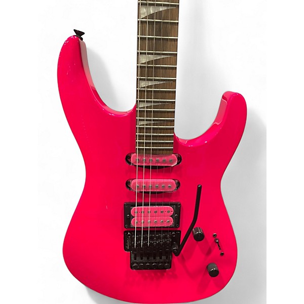 Used Jackson DK3XR HSS NEON PINK Solid Body Electric Guitar
