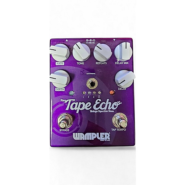 Used Wampler Faux Tape Echo V2 Delay Effect Pedal