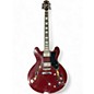 Used Donner JAZZ Burgundy Hollow Body Electric Guitar thumbnail