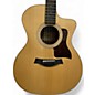 Used Taylor 214CE Natural Acoustic Electric Guitar