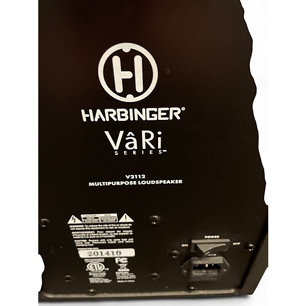 Used 2014 Harbinger VARI V2112 Powered Speaker