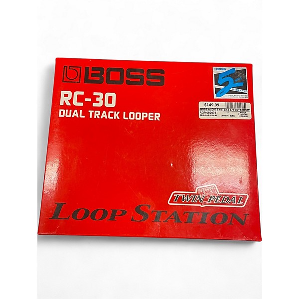 Used BOSS RC30 Loop Station Twin Pedal