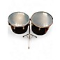 Used TAMA 2 Piece imperialstar/rockstar concert toms 14 and 15 black Drum thumbnail