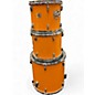 Used Yamaha 4 Piece DP SERIES Orange Drum Kit