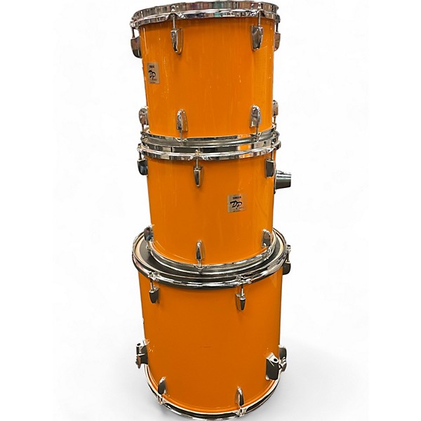 Used Yamaha 4 Piece DP SERIES Orange Drum Kit