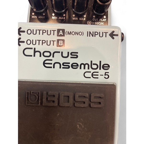 Used BOSS CE5 Chorus Ensemble Effect Pedal