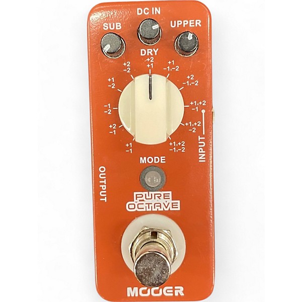 Used Mooer PURE OCTAVE Effect Pedal