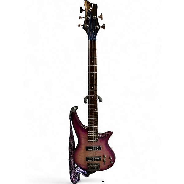 Used Jackson SPECTRA JS3QV PURPLE PHAZE Electric Bass Guitar