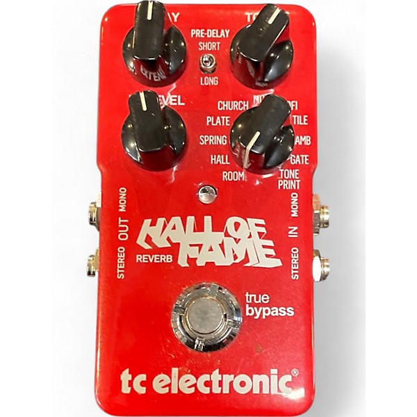 Used TC Electronic Hall Of Fame Reverb Effect Pedal