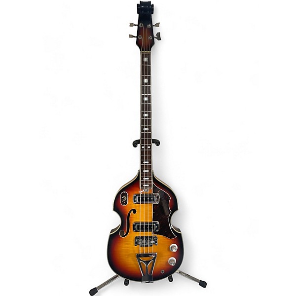 Used Teisco 31914959 2 Color Sunburst Electric Bass Guitar