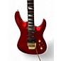 Used Samick KJ640 Candy Apple Red Metallic Solid Body Electric Guitar