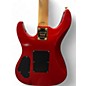 Used Samick KJ640 Candy Apple Red Metallic Solid Body Electric Guitar