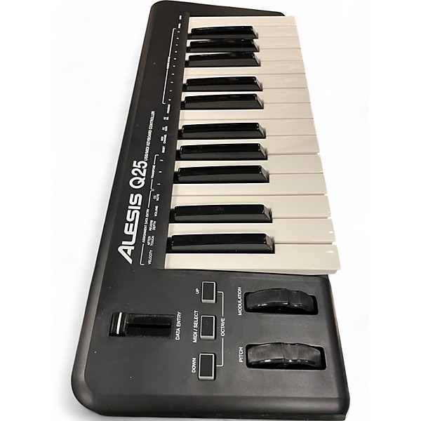 Used Alesis Q25 25 Key MIDI Controller