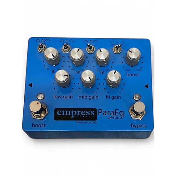 Used Empress Effects ParaEq with Boost EQ Pedal