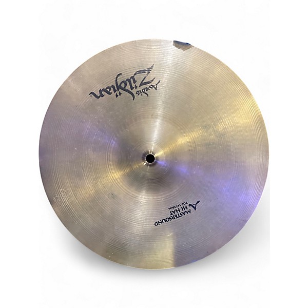 Used Zildjian 14in Mastersound Hi Hat Pair Cymbal