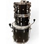 Used 1970 Rogers 4 Piece DRUMS Black Onyx Drum Kit