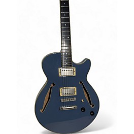 Used D'Angelico EX-SS Blue Hollow Body Electric Guitar