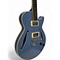 Used D'Angelico EX-SS Blue Hollow Body Electric Guitar