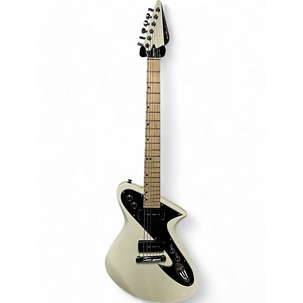 Used Hu Tonelabs PSYCHLONE OLYMPIC WHITE Hollow Body Electric Guitar