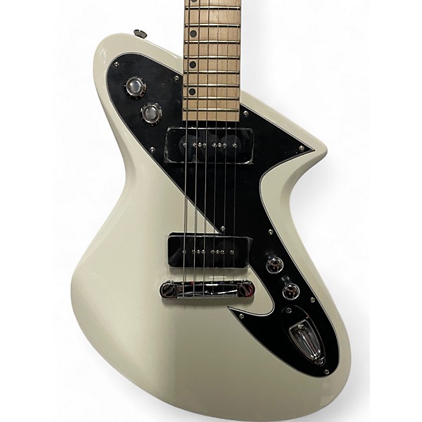 Used Hu Tonelabs PSYCHLONE OLYMPIC WHITE Hollow Body Electric Guitar