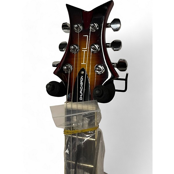 Used Hu Tonelabs CHUPACABRONE Sienna Sunburst Hollow Body Electric Guitar
