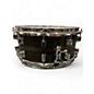 Used ddrum 14X6 Dominion Birch Snare Brushed Olive Metallic Drum