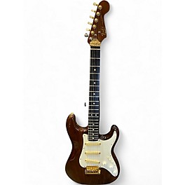 Vintage 1984 Fender ELITE STRATOCASTER WALNUT Solid Body Electric Guitar