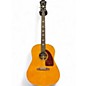 Used Epiphone Inspired by 1964 Texan Natural Acoustic Electric Guitar thumbnail