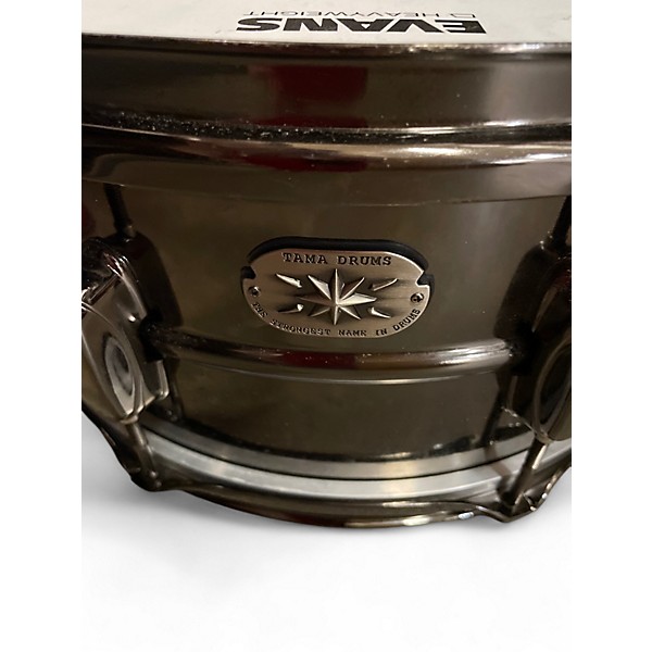 Used TAMA 14X6.5 Metalworks Snare Black Chrome Drum