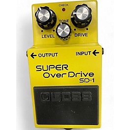 Used BOSS SD1 Super Overdrive Effect Pedal